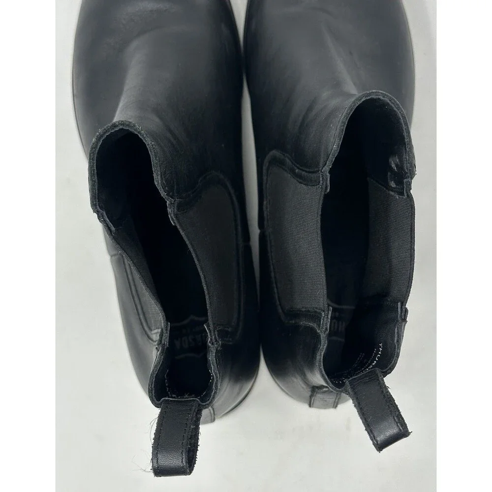 Thursday Boot Company Cavalier Chelsea Boots Mens 10 Black Leather Ankle Classic